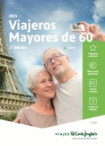 Los mejores viajes de El Corte Inglés para mayores de 60 años。